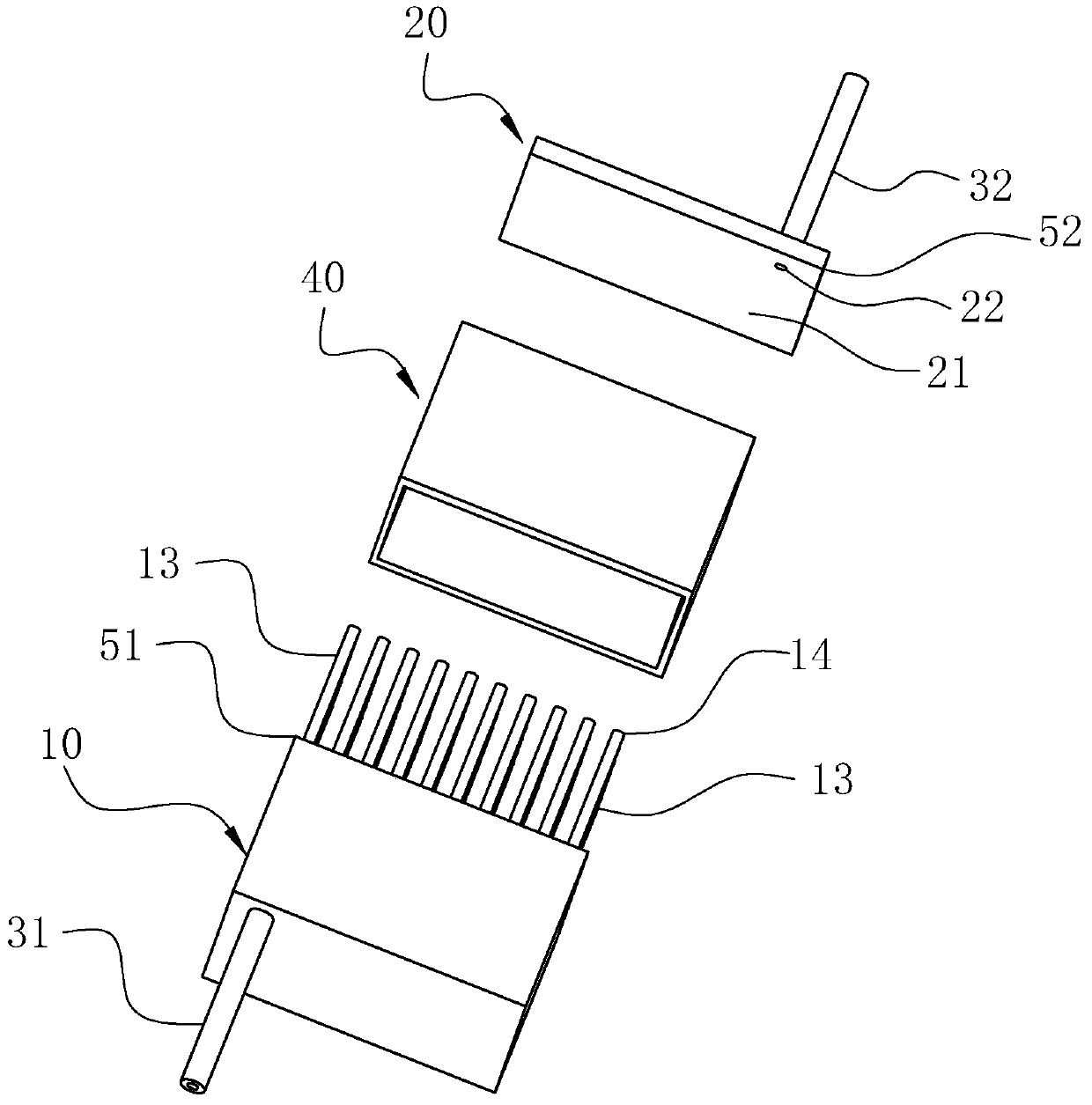 Device for reducing ignition of ion source gas supply pipeline and ion source hydrogen pipeline