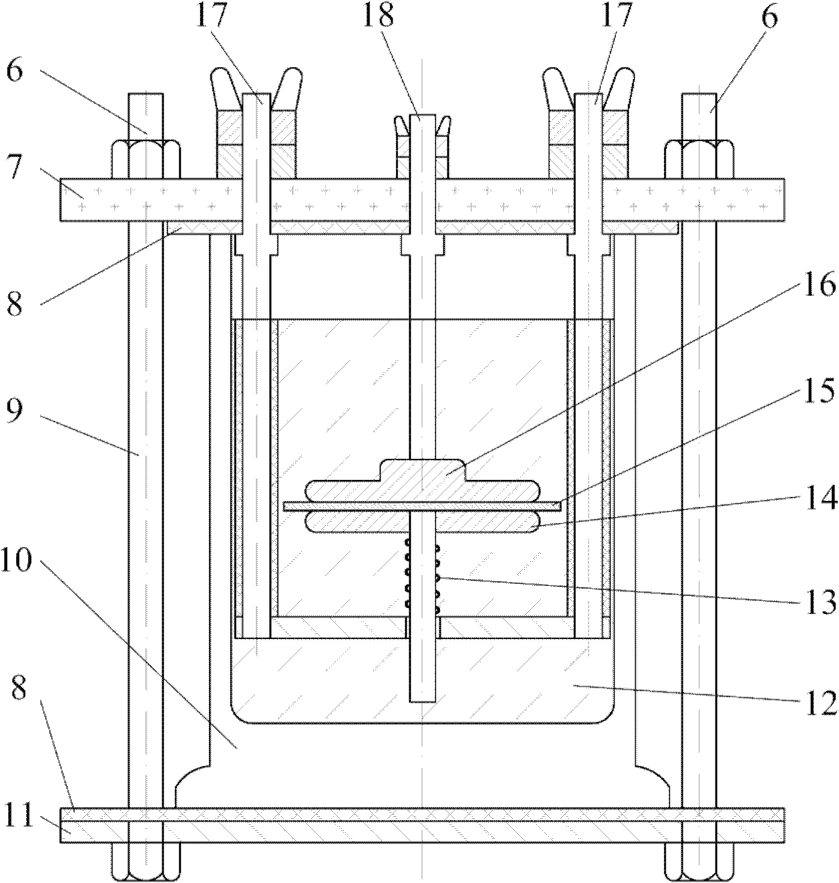 Experimental facility and method for electric heating combined stress aging with oil-paper insulation of transformer