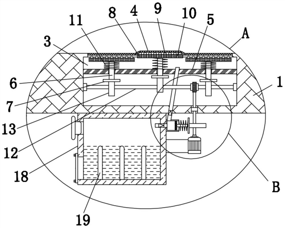 Hemiplegia treatment and nursing integrated device for neurology department