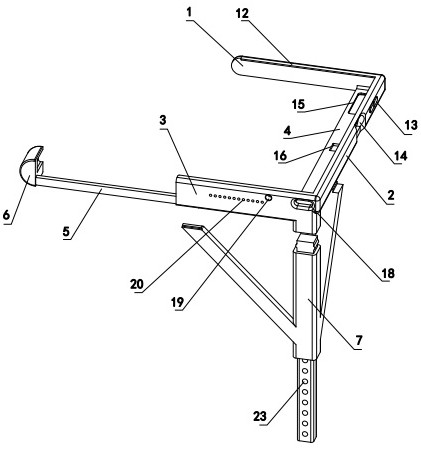 Mobile phone stand for folding mobile phone