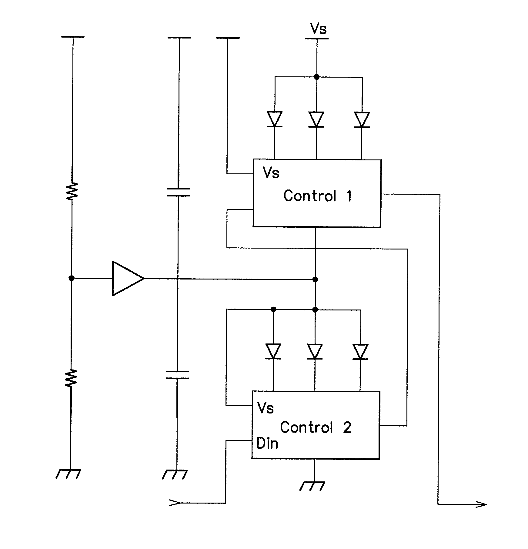 Methods and apparatus for controlling series-connected leds