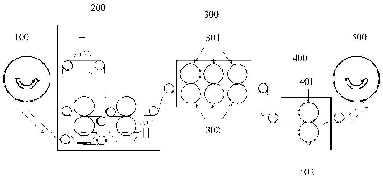 Vacuum direct-plating laser medium coated paper, and preparation method and preparation system thereof