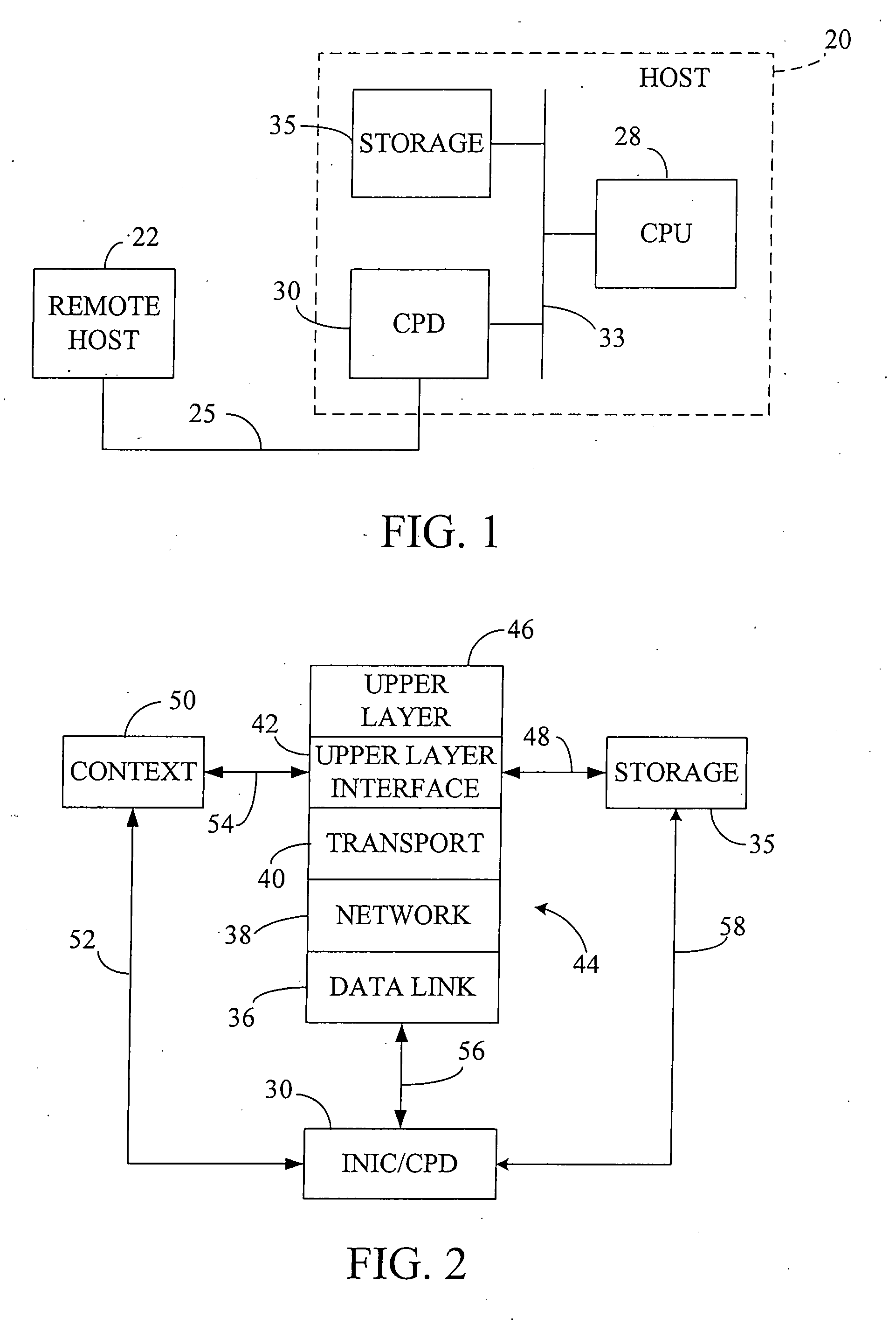 Fast-path apparatus for transmitting data corresponding to a TCP connection