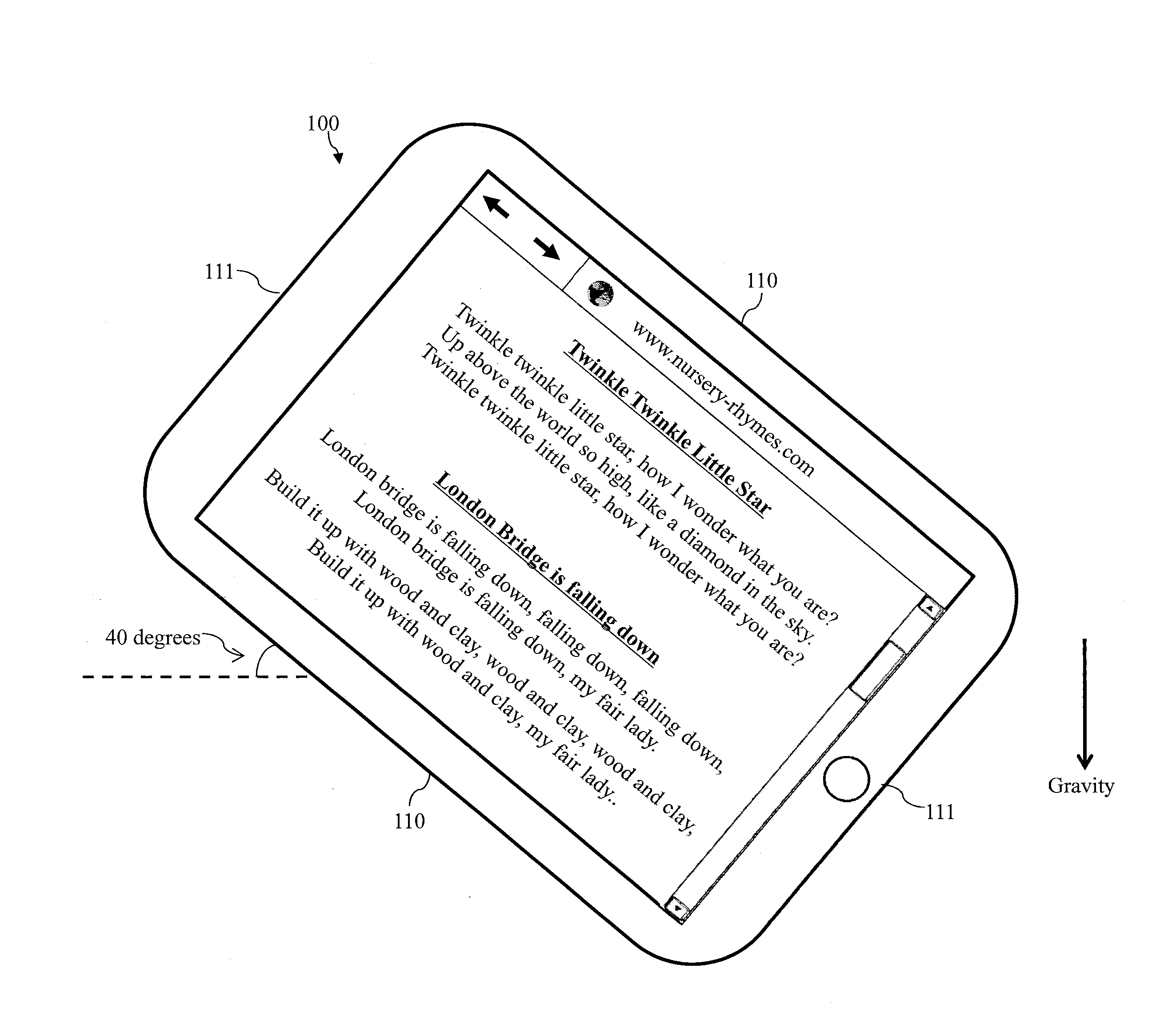 Orientation Control For a Mobile Computing Device Based On User Behavior