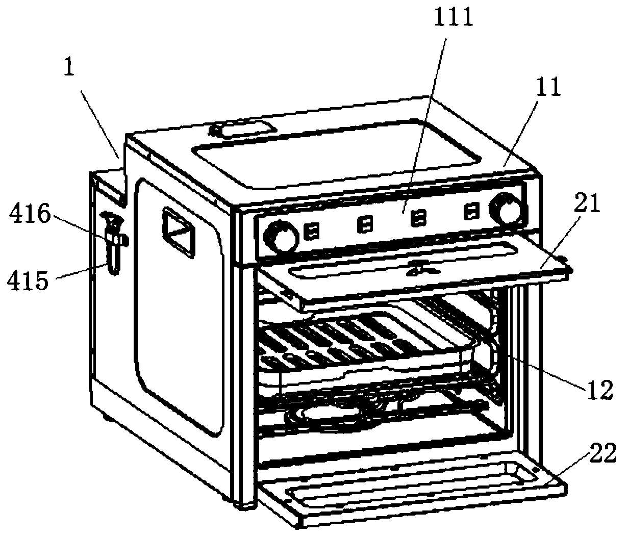 Novel electric oven