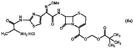 The preparation method of ceftizoxime propivoxil and its intermediate and the preparation method of the intermediate