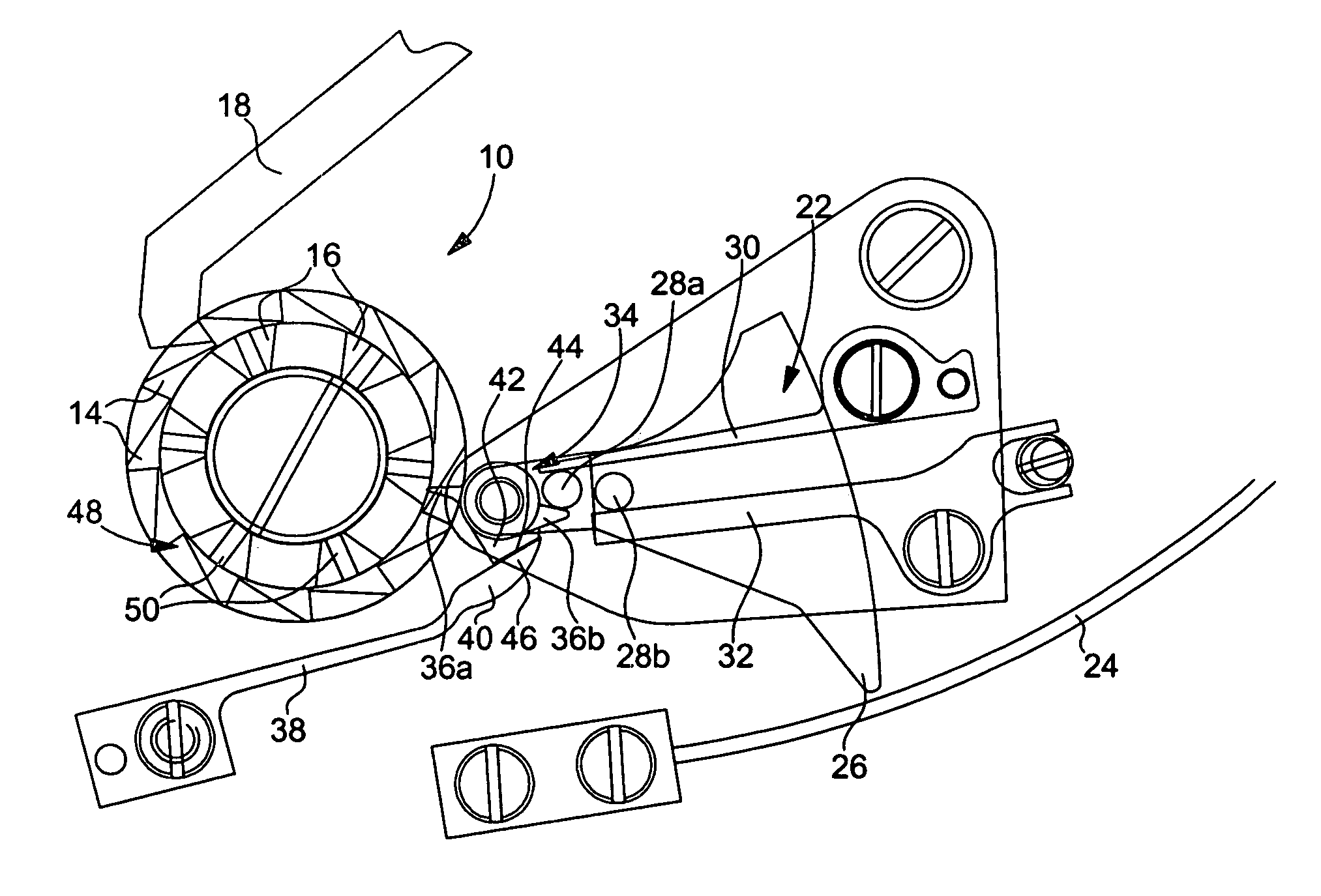 Instrument for measuring intervals of time comprising a ringing mechanism