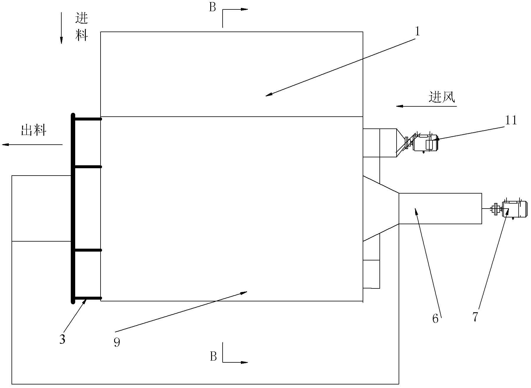 Refuse derived fuel rotary wind-locking loading and unloading device and method