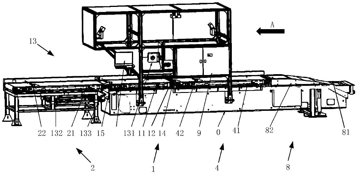Six-side scanning dynamic scale sorting line
