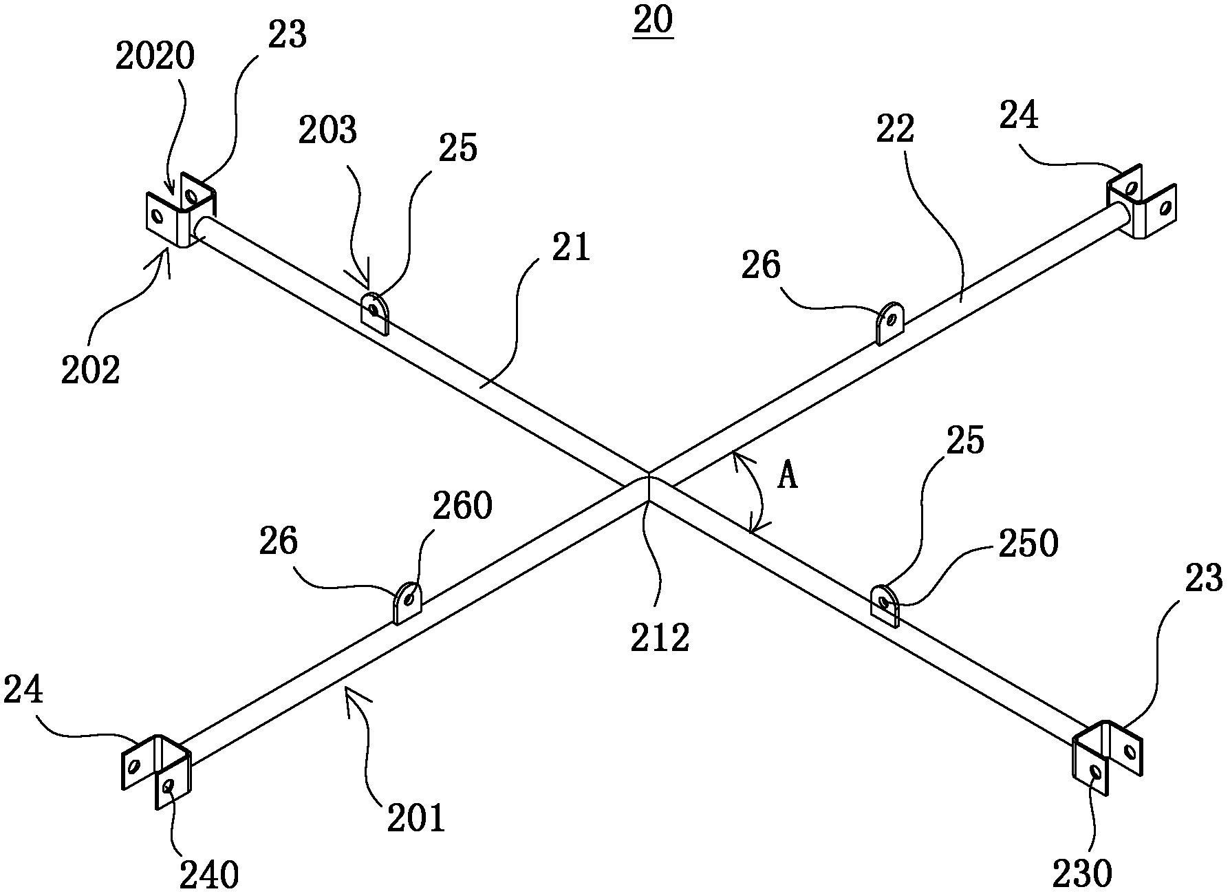 Tool structure used for installing lifting rigging, system and method