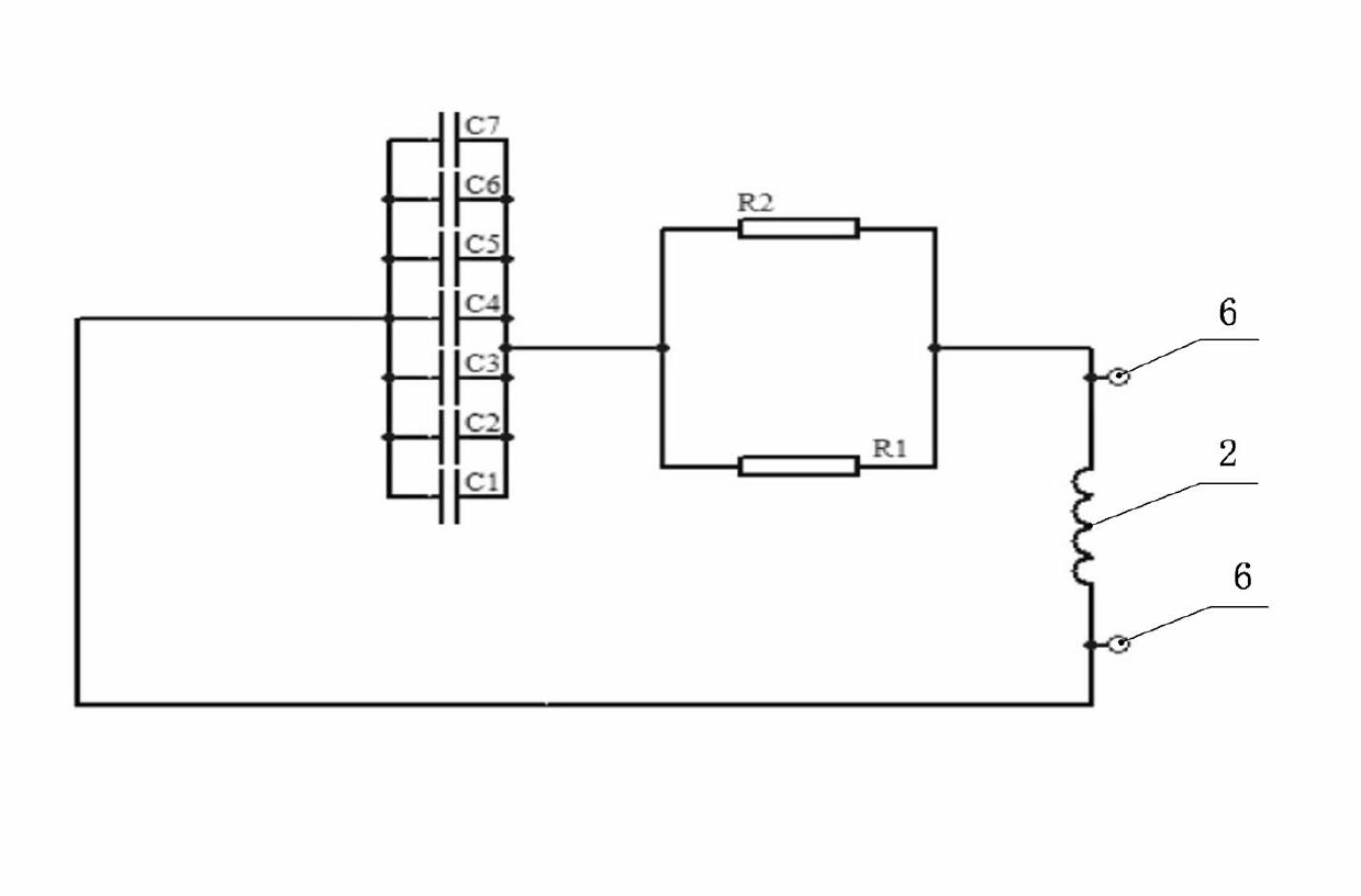 Response testing device for electromagnetic wave resistivity logging-while-drilling tool