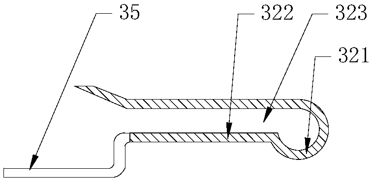 Flexible grab mechanism of shoe body stacking device