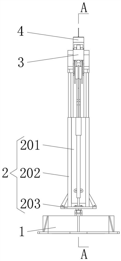 Deep foundation pit drainage system