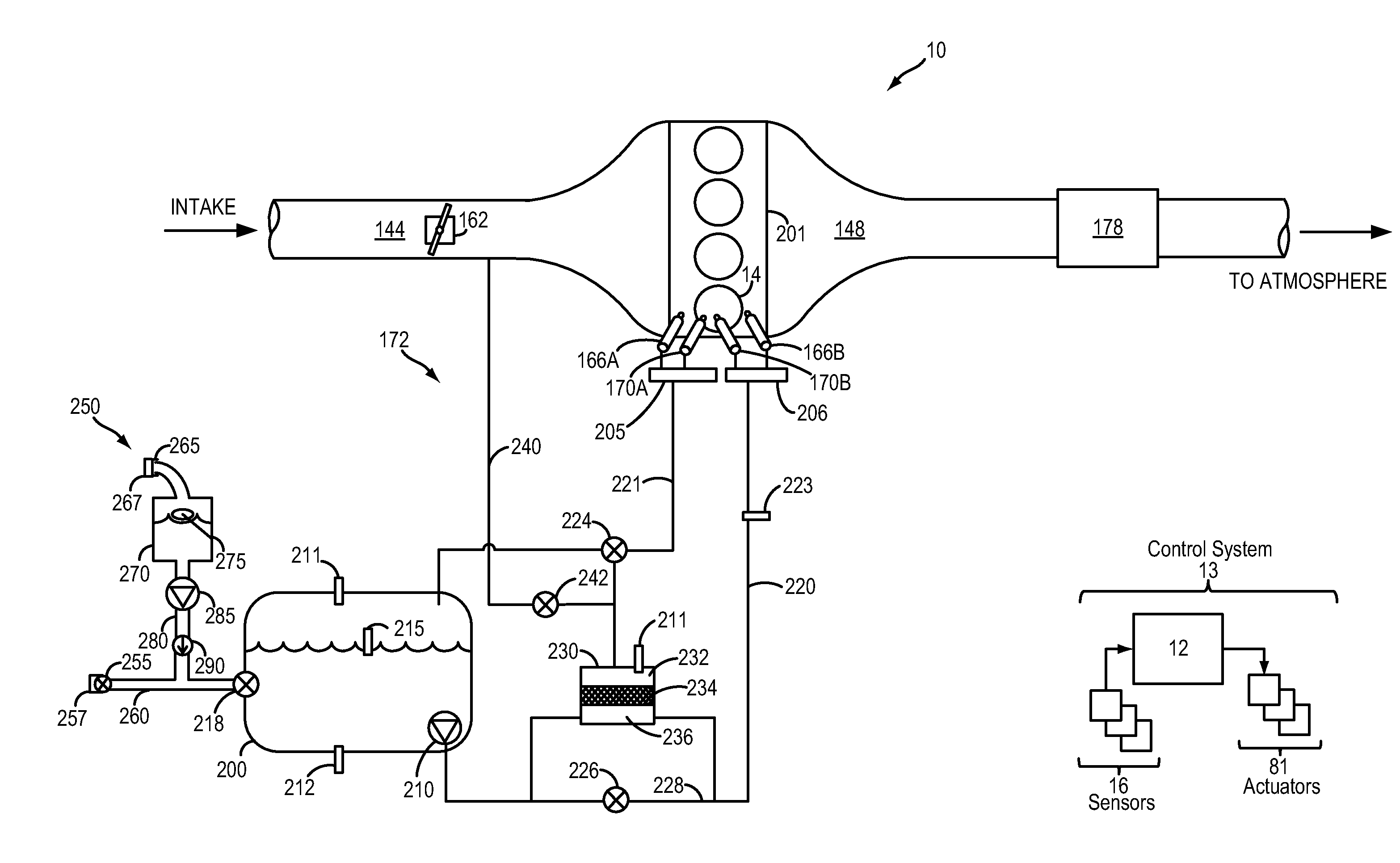 Systems and methods for separation of liquid and gaseous fuel for injection