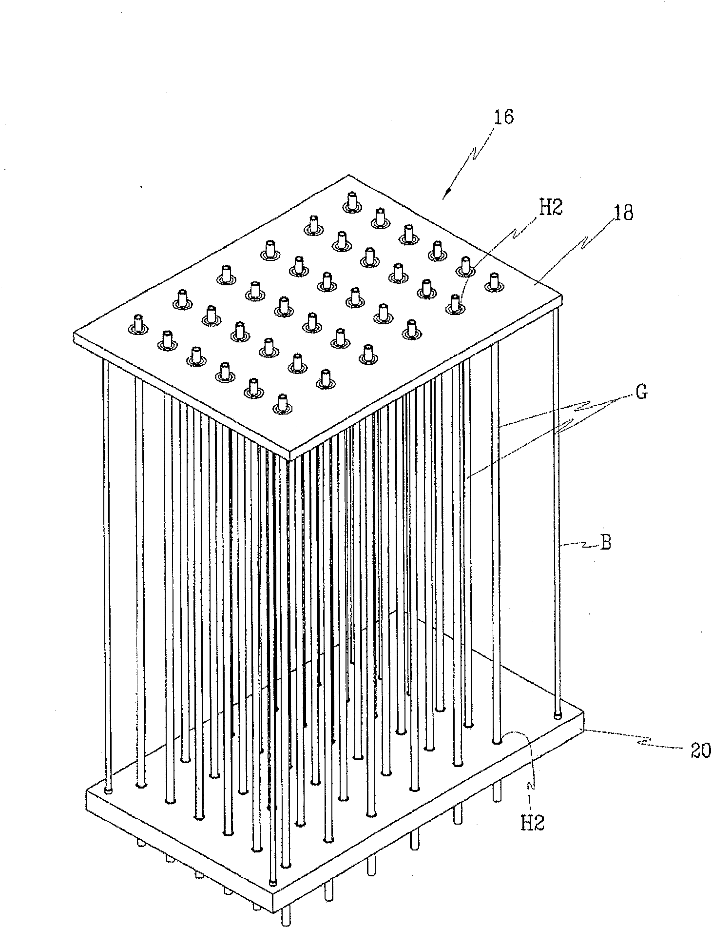 Fluorescent material coating apparatus and method of coating fluorescent substance using the same