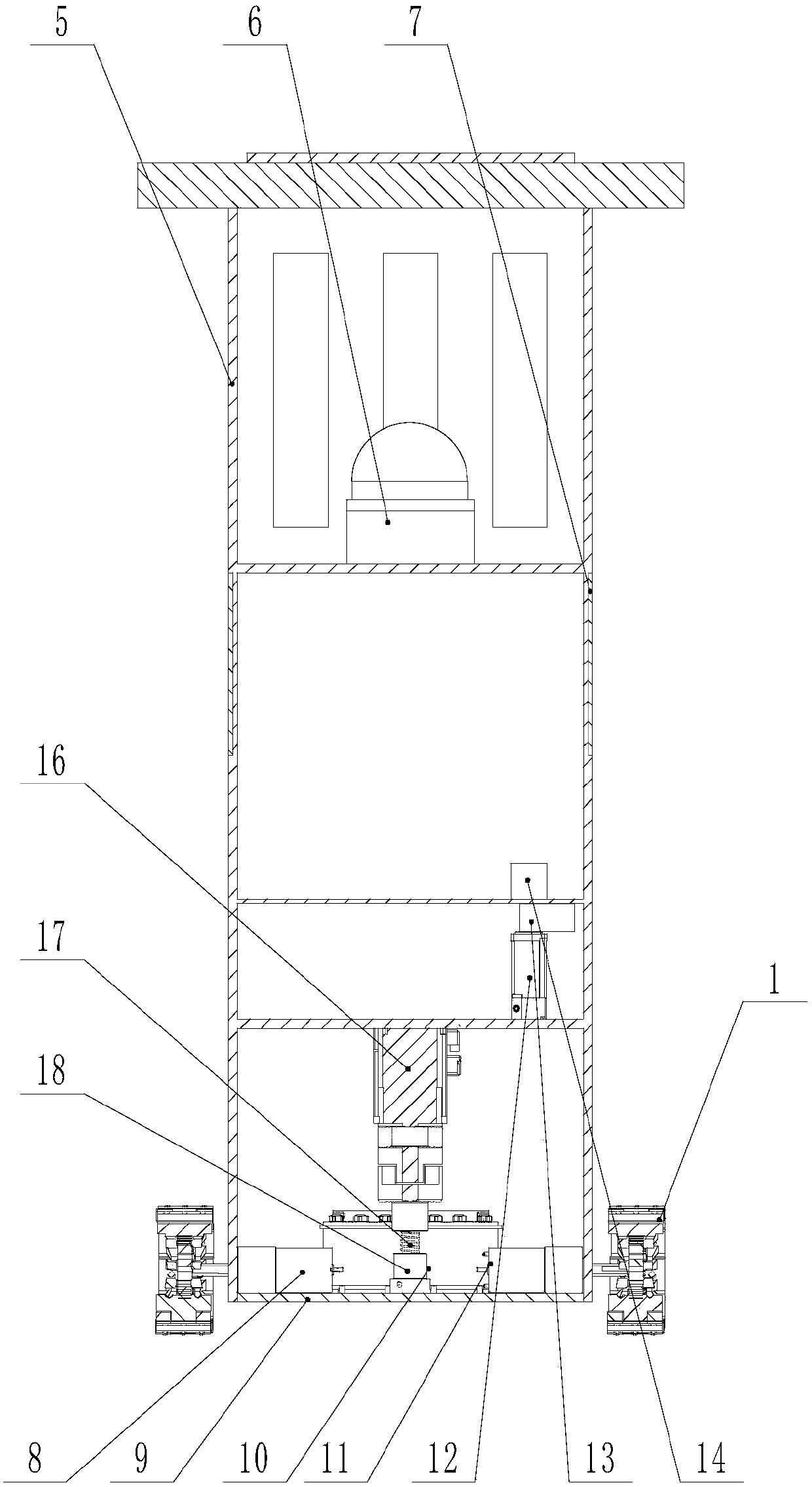 Reversible lane changing system and method by virtue of compass angle measurement and ultrasonic distance measurement