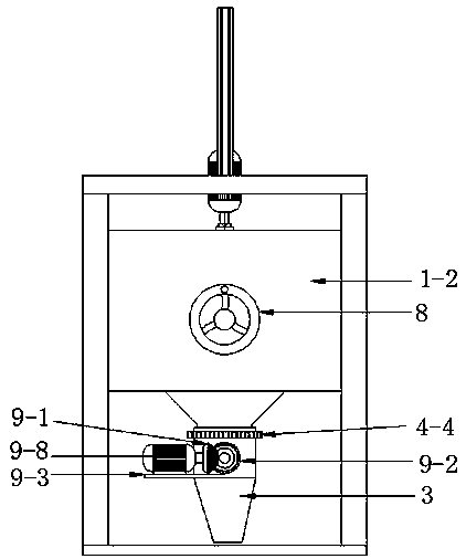 Multifunctional concrete pouring hopper for building construction