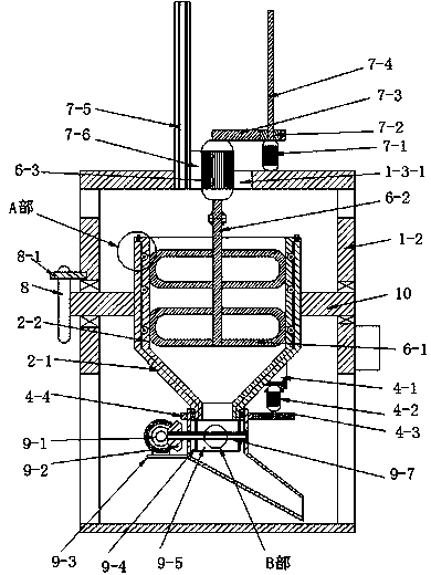 Multifunctional concrete pouring hopper for building construction