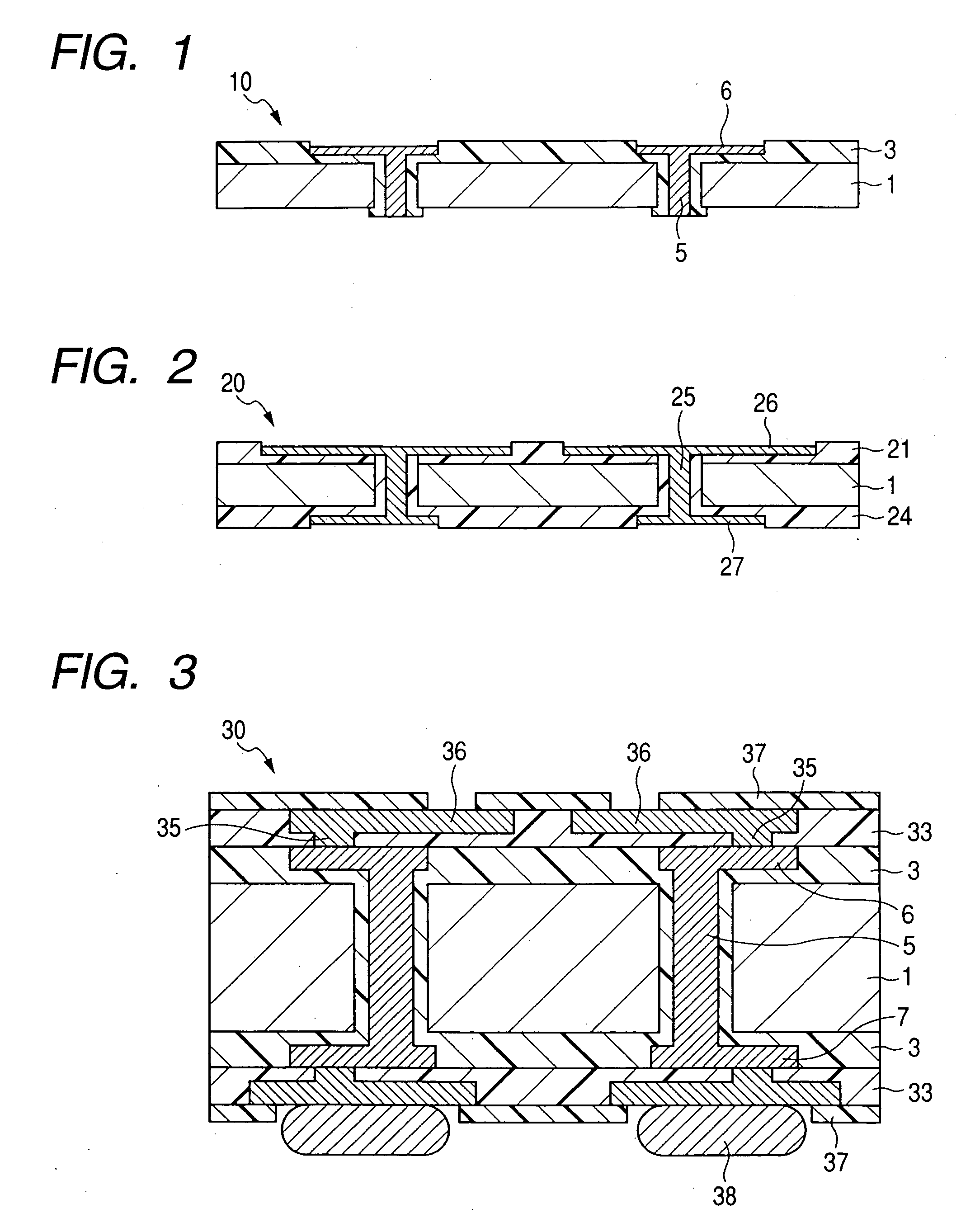 Interposer and method for producing the same and electronic device