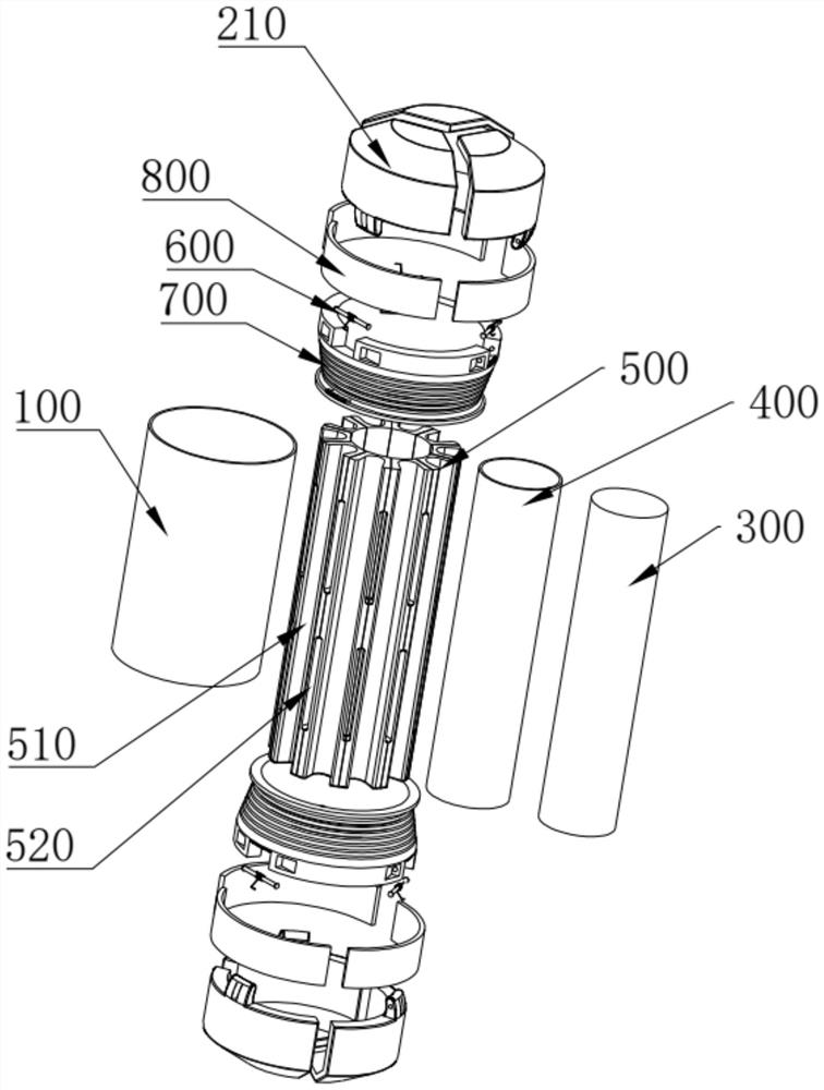 Special carrier for pneumatic logistics conveying inspection test tubes