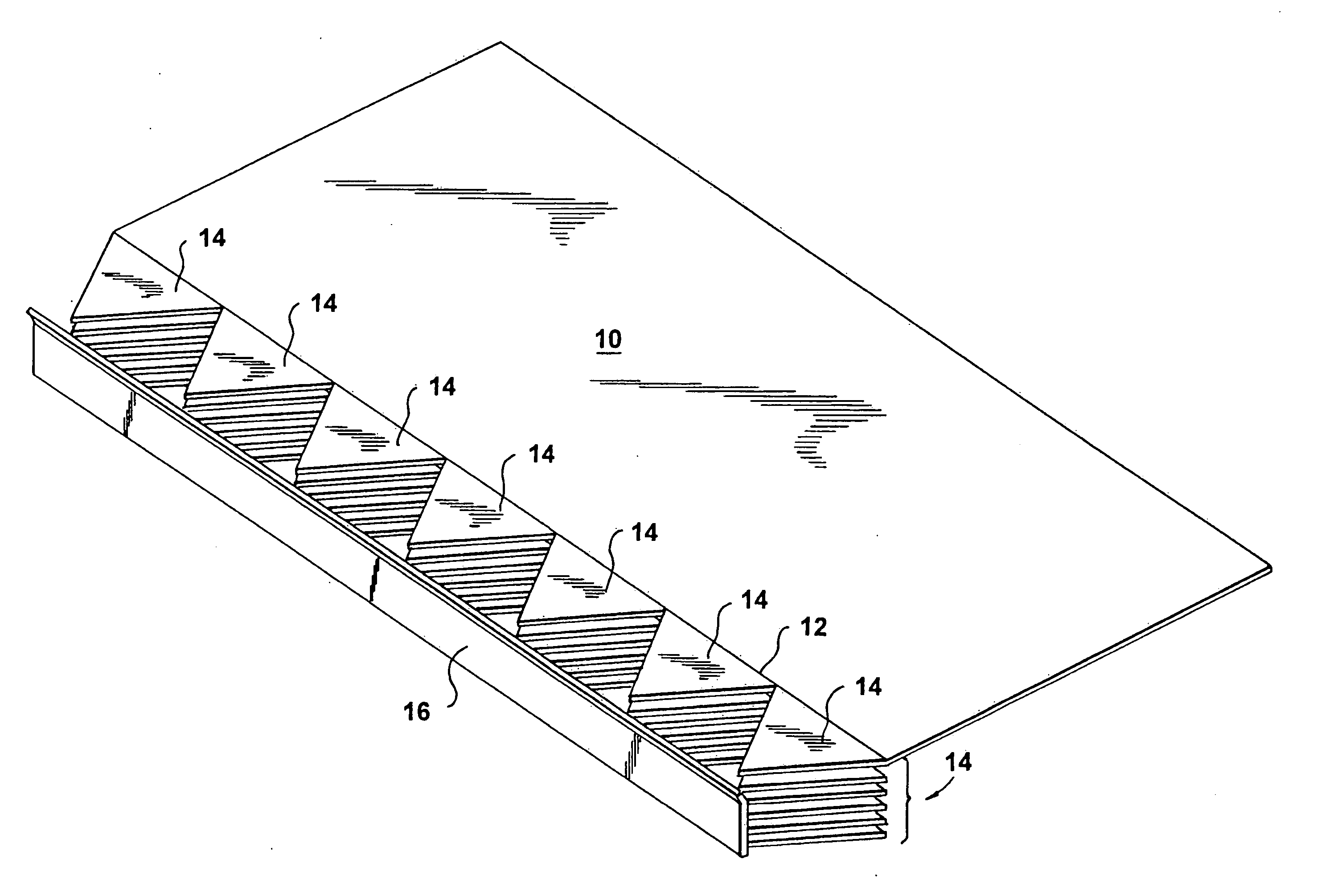 Alternative geometry ridge vent louvers