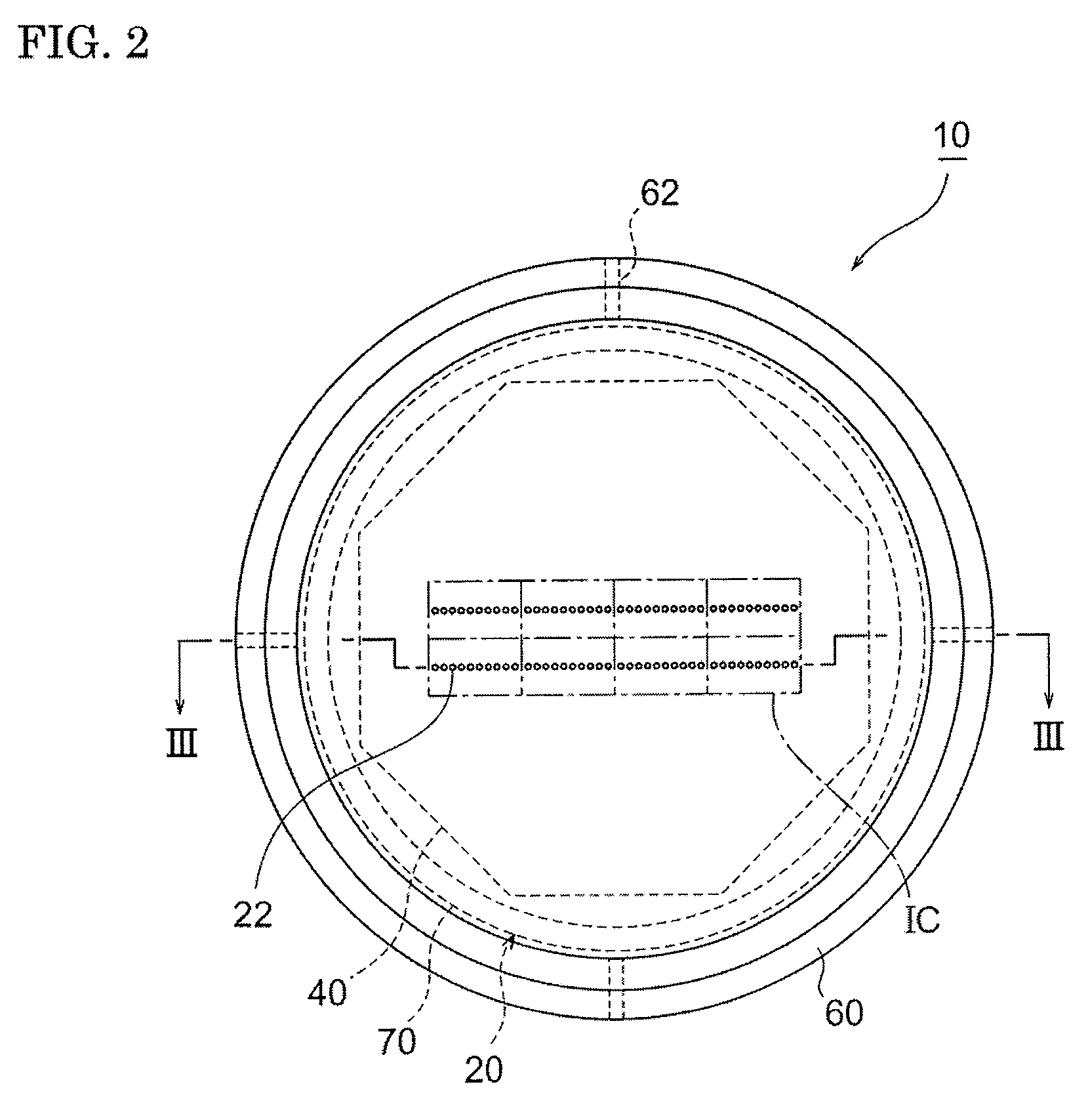 Probe, electronic device test apparatus, and method of producing the same