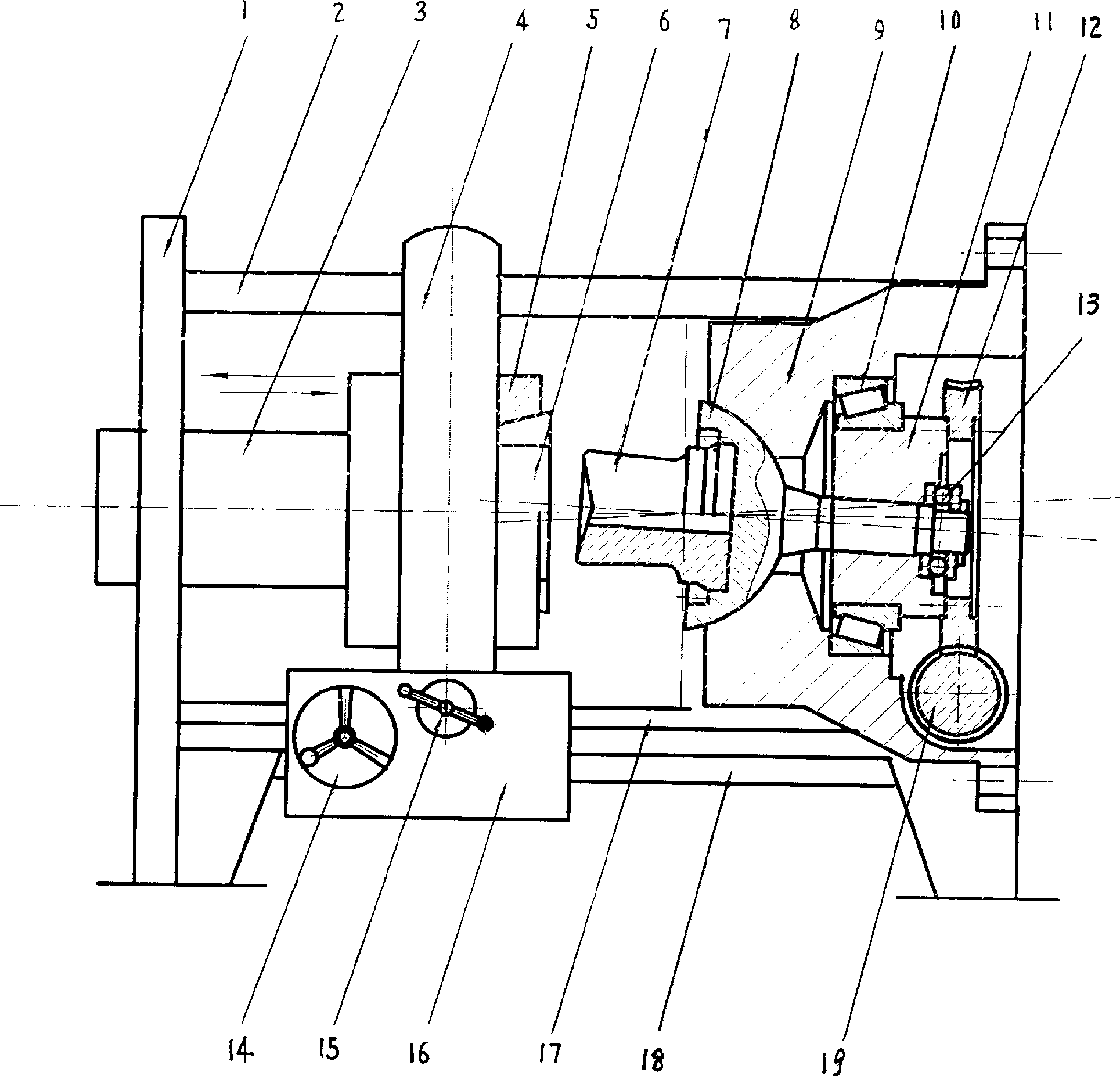 Method and apparatus for producing materials of double metal shaft sleeve parts