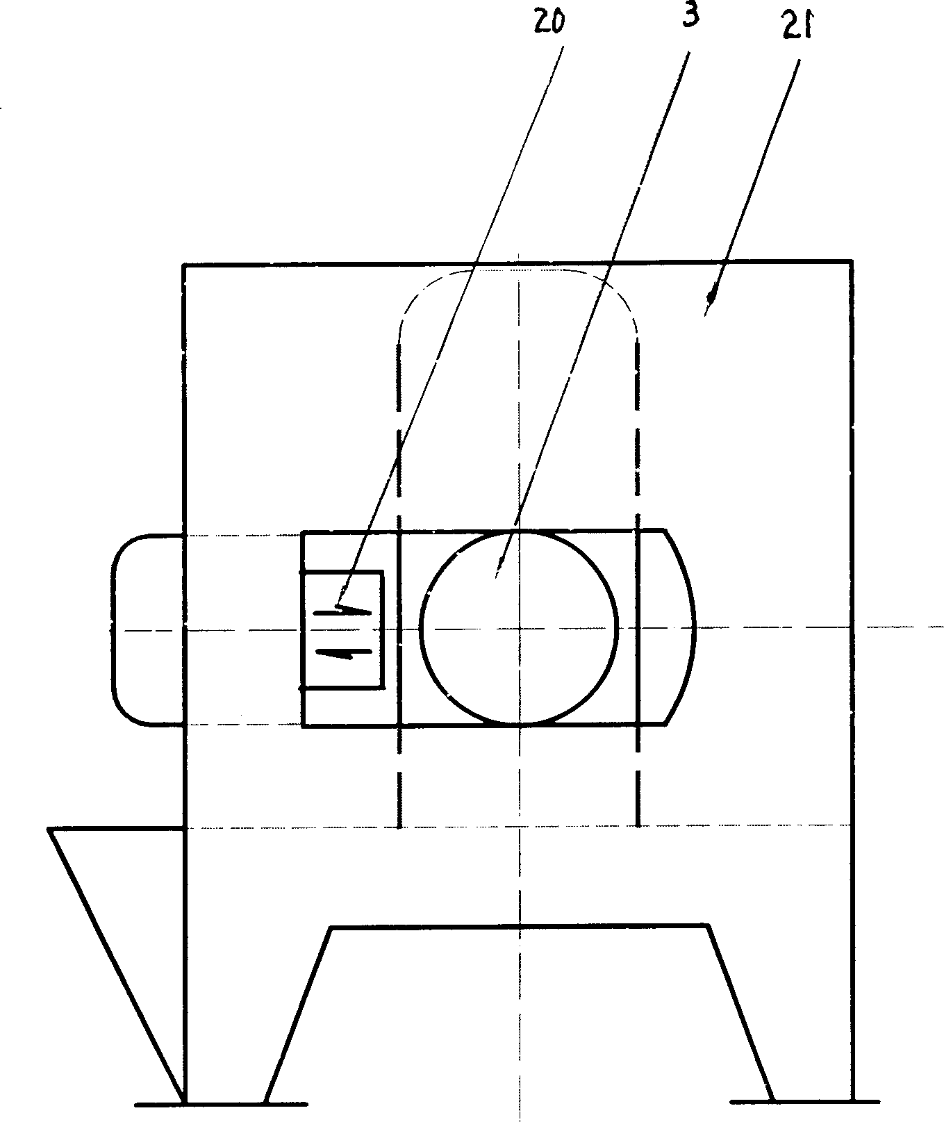 Method and apparatus for producing materials of double metal shaft sleeve parts