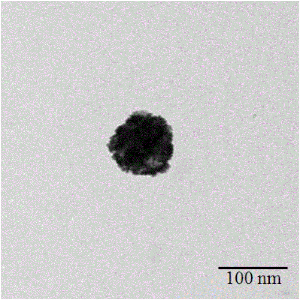 Preparation of silver-gold alloy nanometer spherical shell based on vapreotide acetate