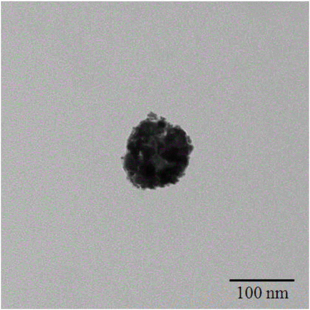 Preparation of silver-gold alloy nanometer spherical shell based on vapreotide acetate