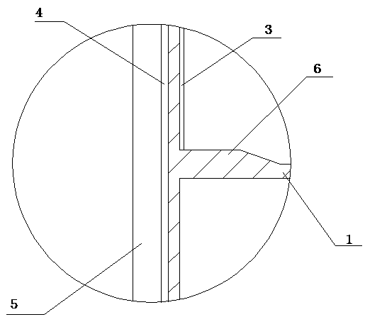 Metal-rubble composite preform for island protection