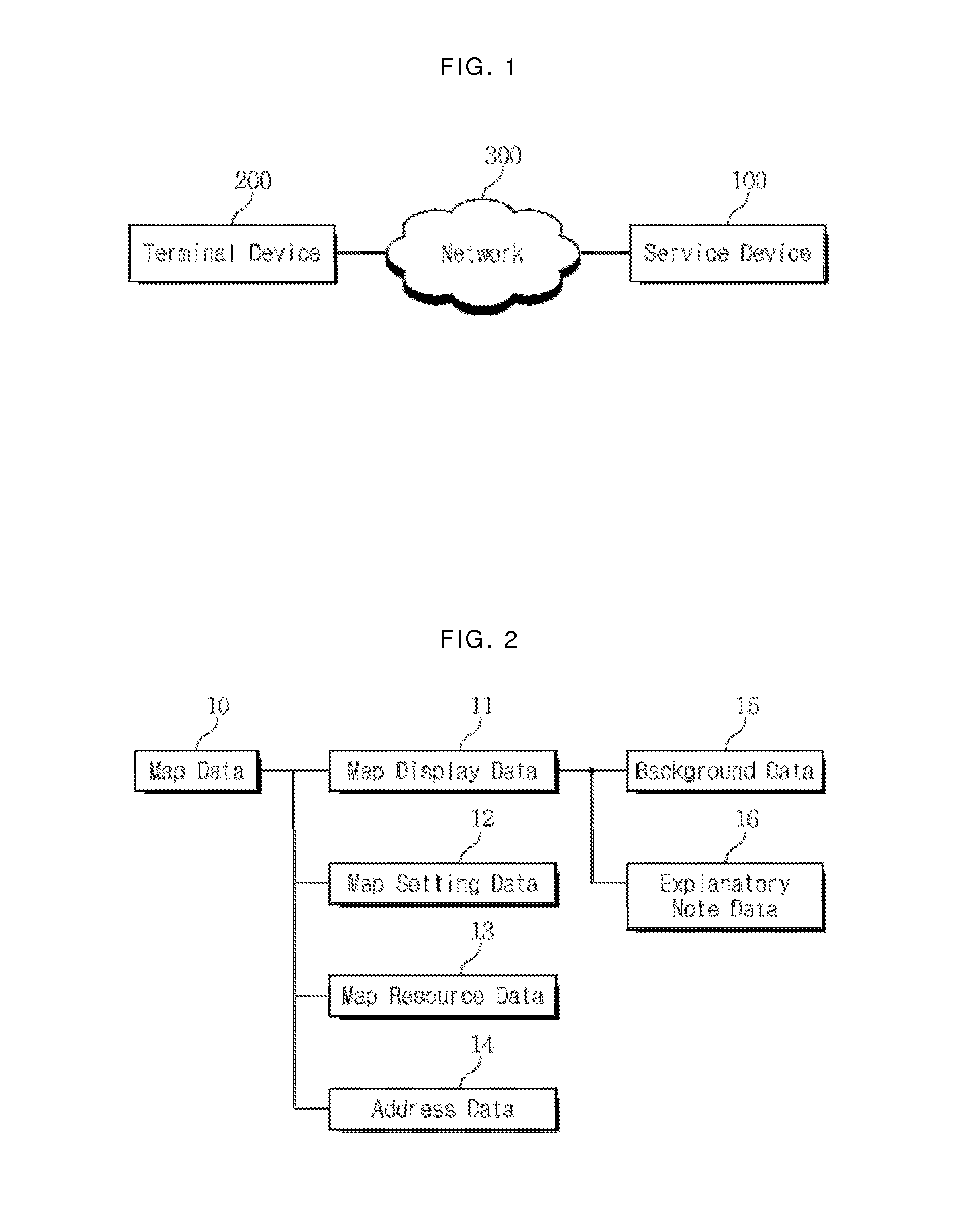 Real-time map data updating system and method