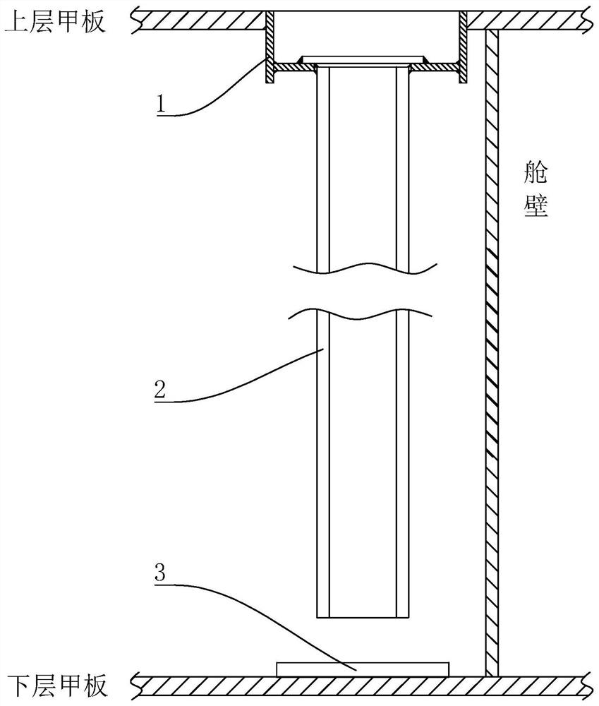 Novel anti-breakdown downpipe