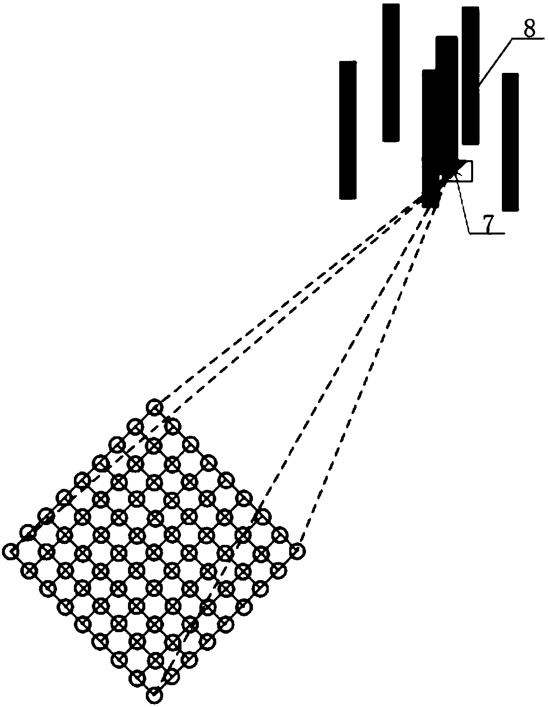 Self-locating method and system of operation robot under multi-suspended-pipeline scene