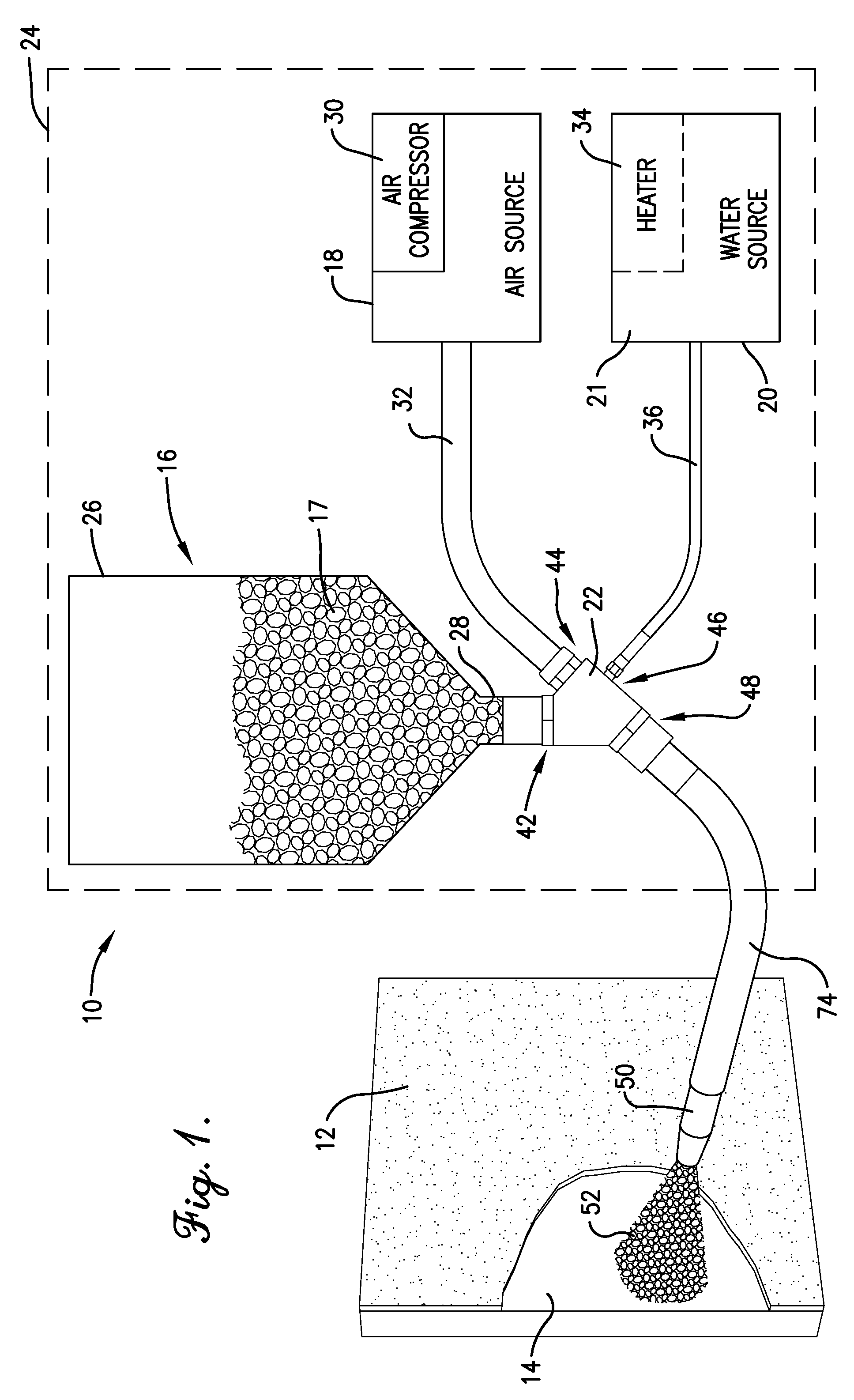 System and method for removing a coating from a substrate