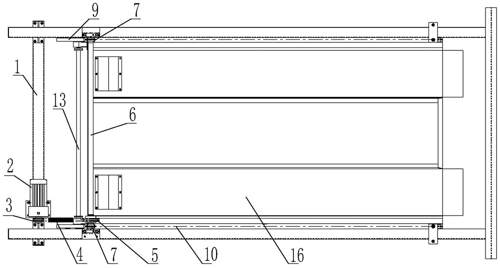 A tilting parking device