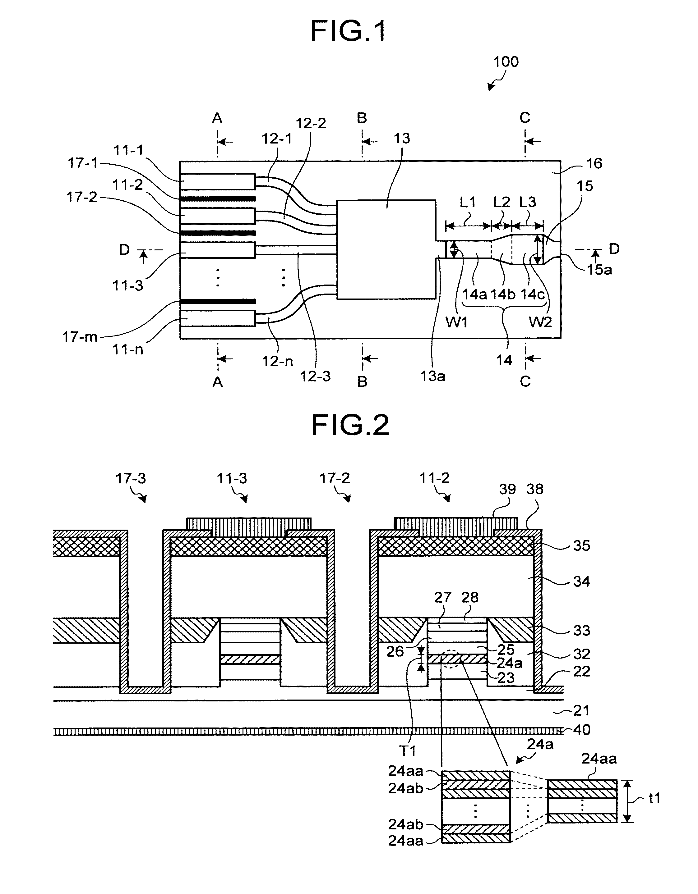 Integrated semiconductor laser element, semiconductor laser module, and optical transmission system