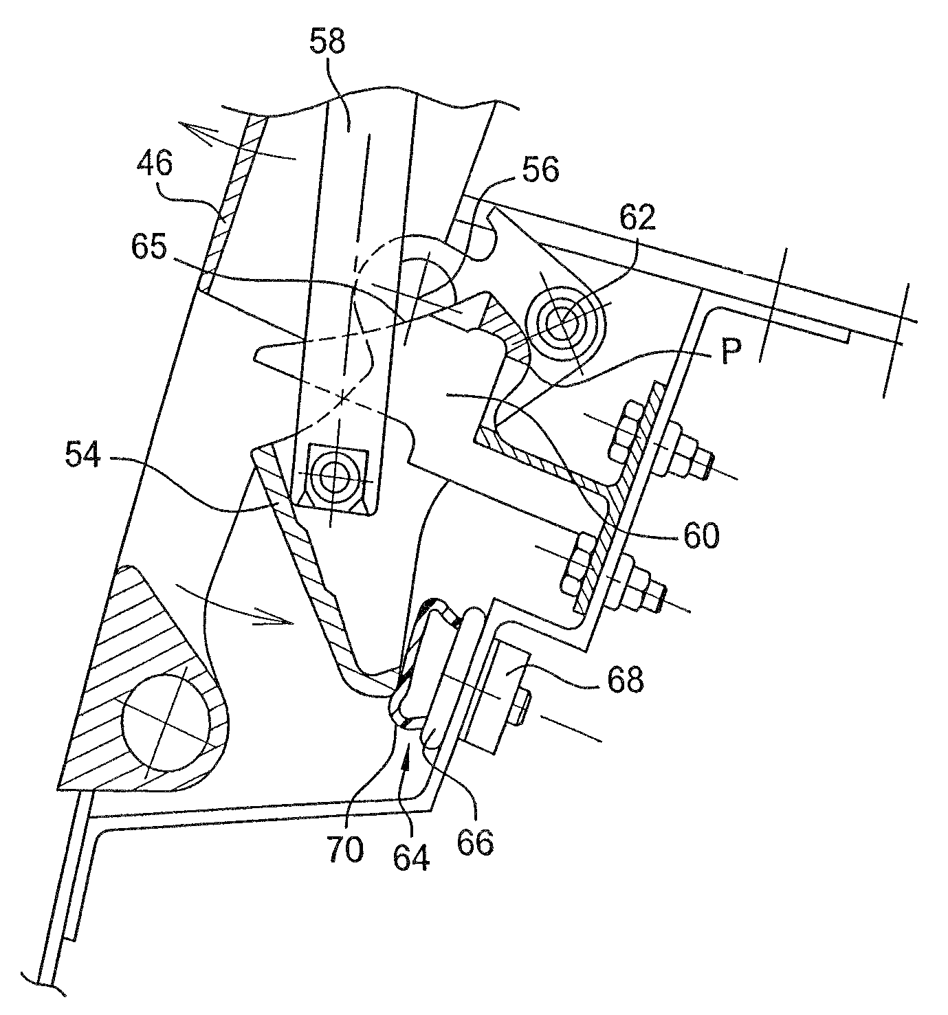 Control device for locking and unlocking and aircraft door and aircraft door that integrates such a device