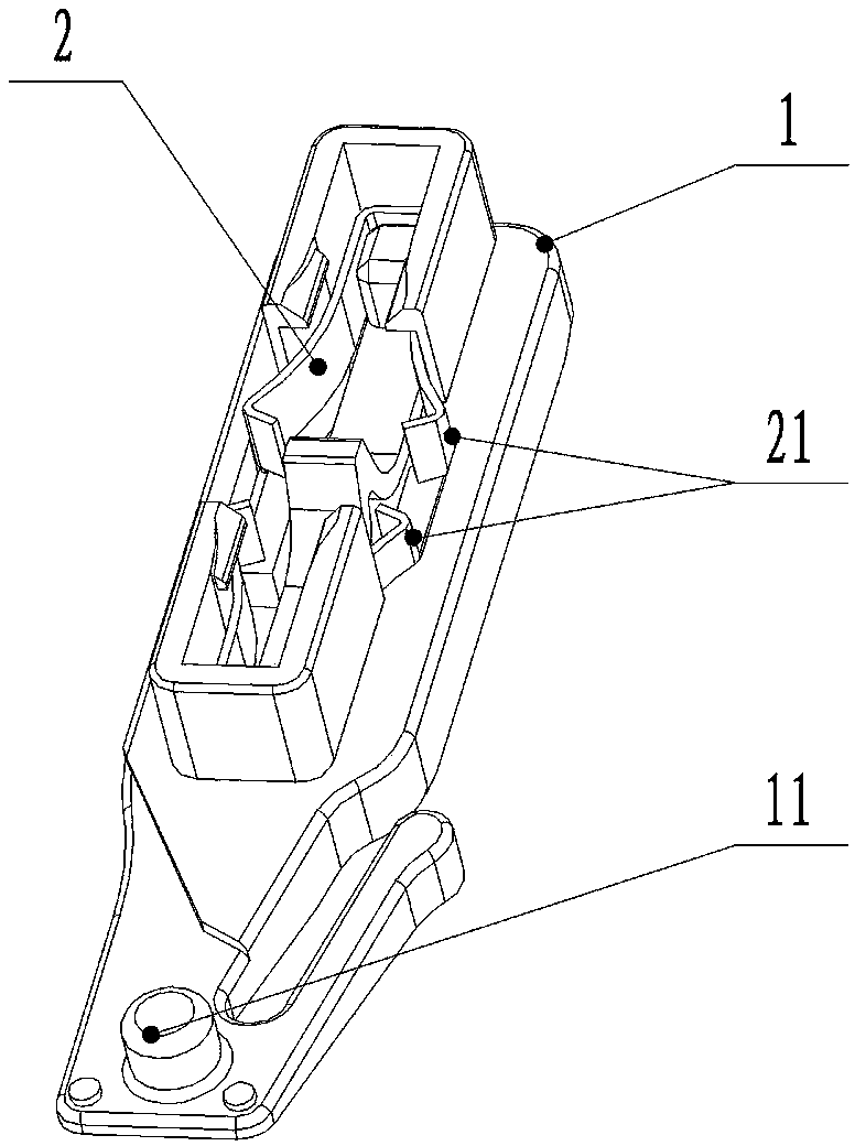 Double-spring-plate and double-locking structure for art knife adjuster