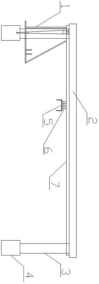 Assembling type automatic assembling platform for building