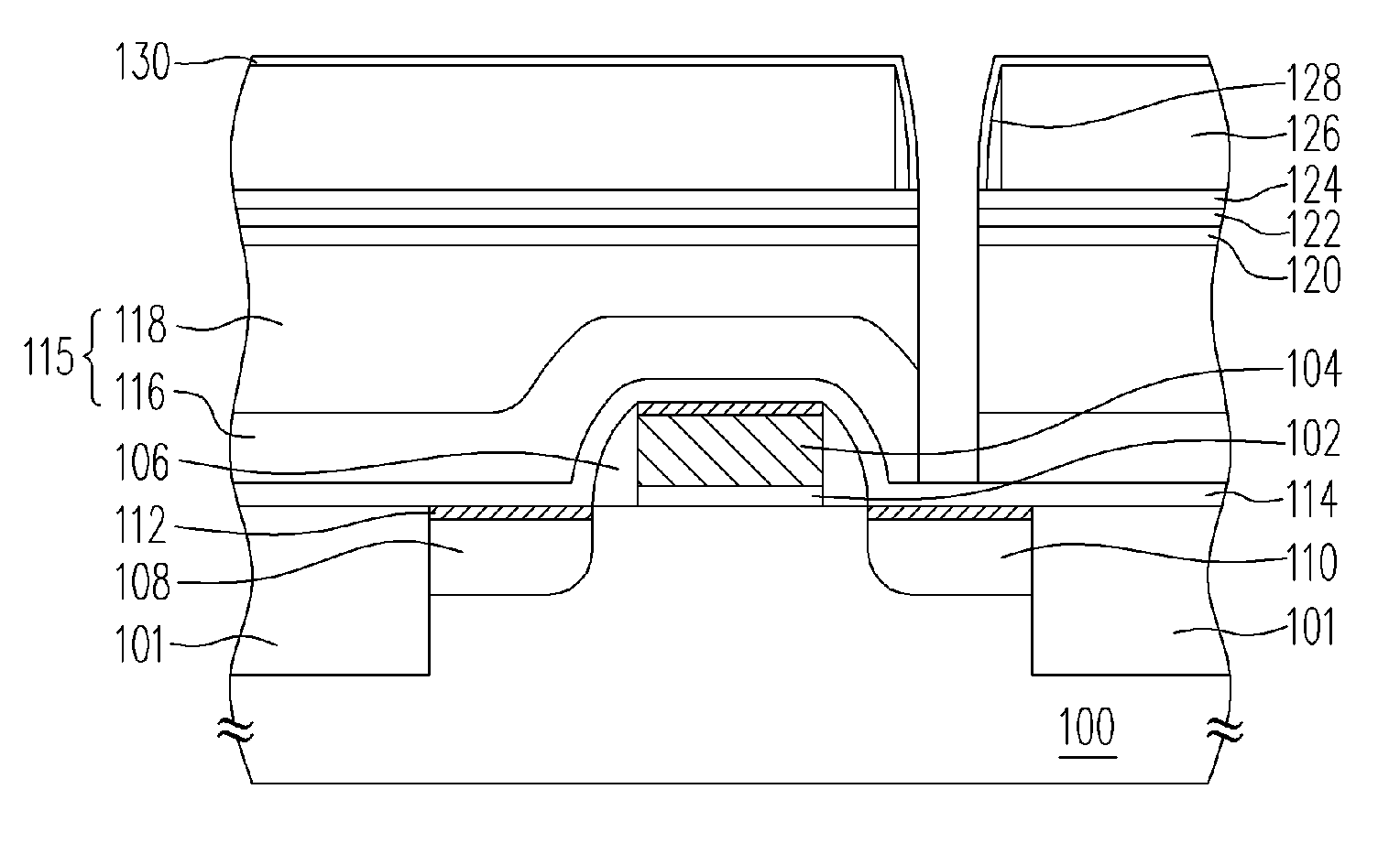 Etching method and method for forming contact opening