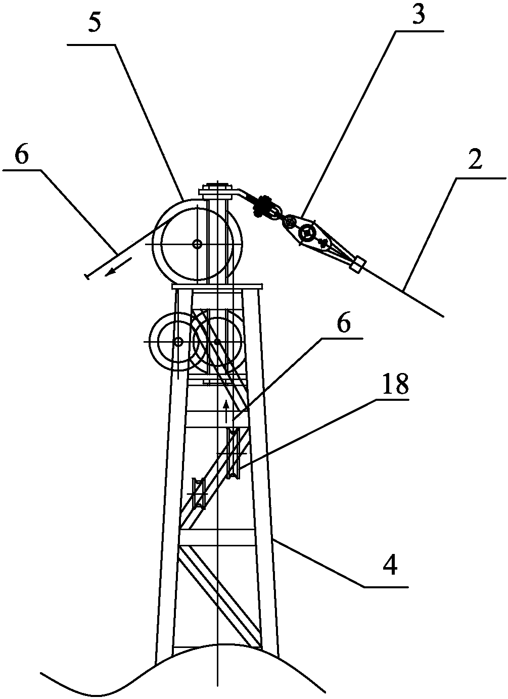An Excavator-based Cableway Logging Device
