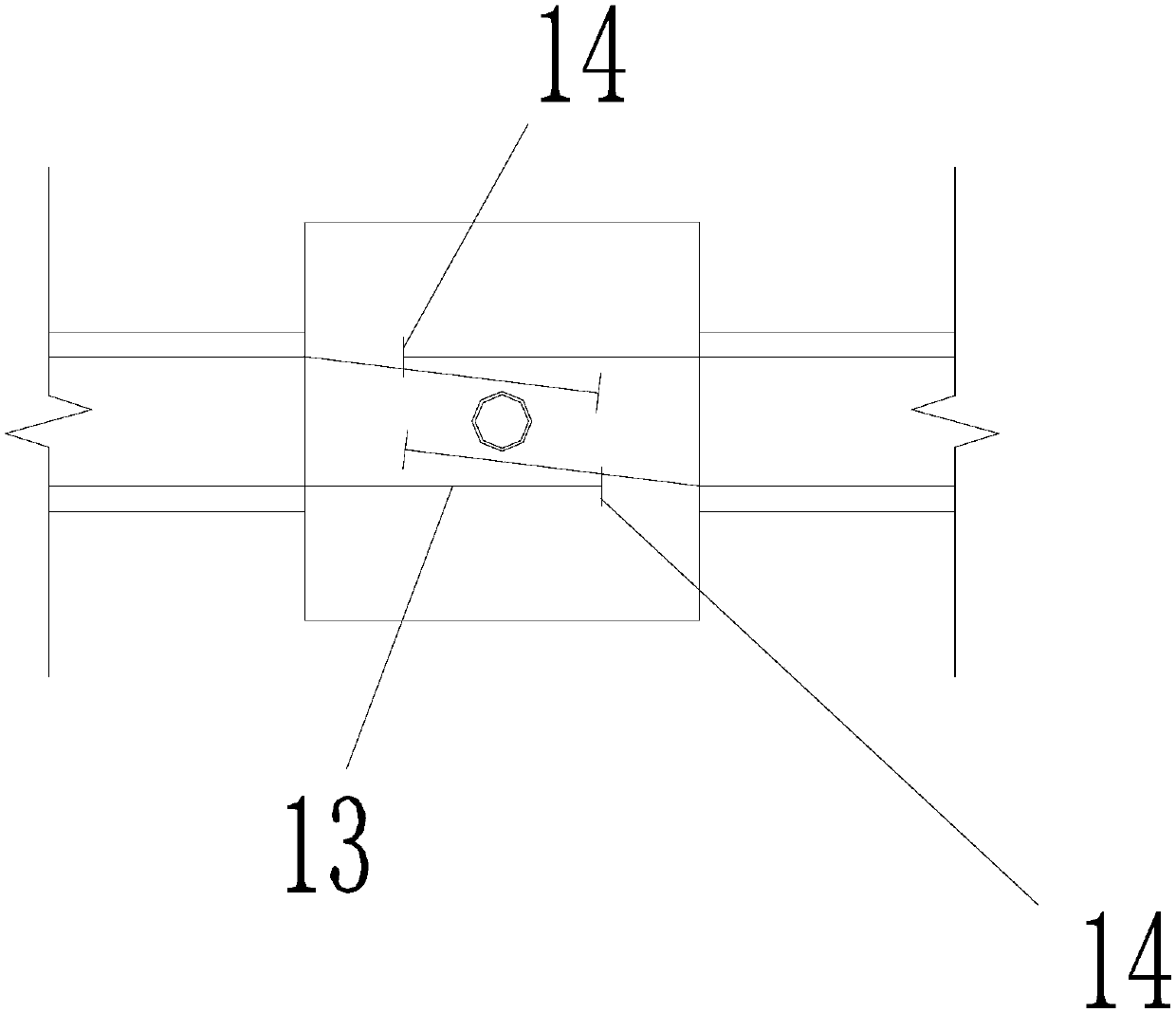 Prefabricated beam-column joint and construction method thereof