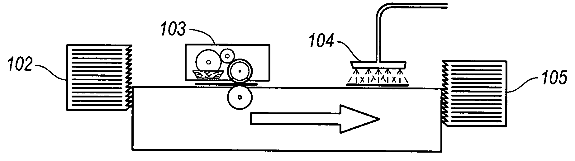 System and method for ink jet printing of water-based inks using aesthetically pleasing ink-receptive coatings