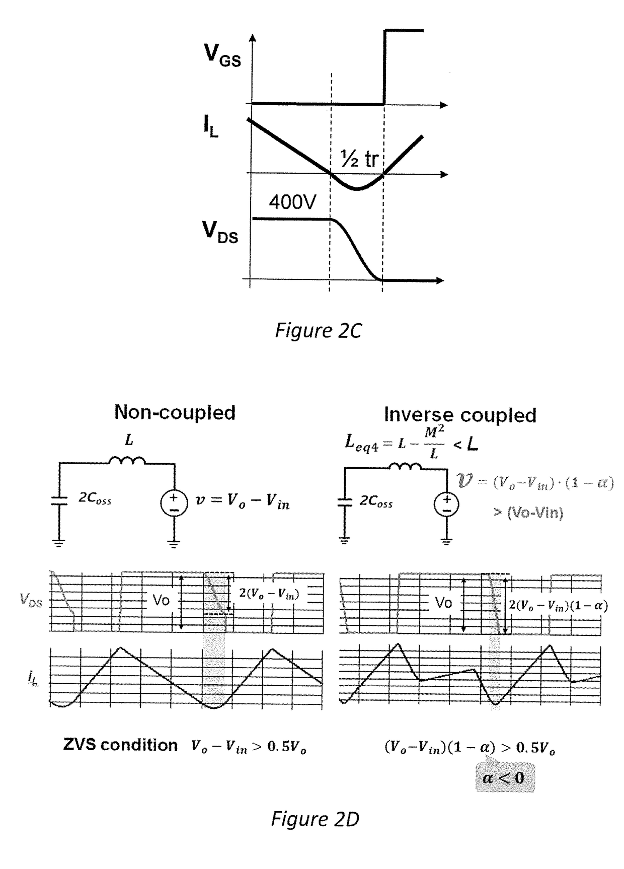 Multiphase coupled and integrated inductors with printed circuit board (PBC) windings for power factor correction (PFC) converters