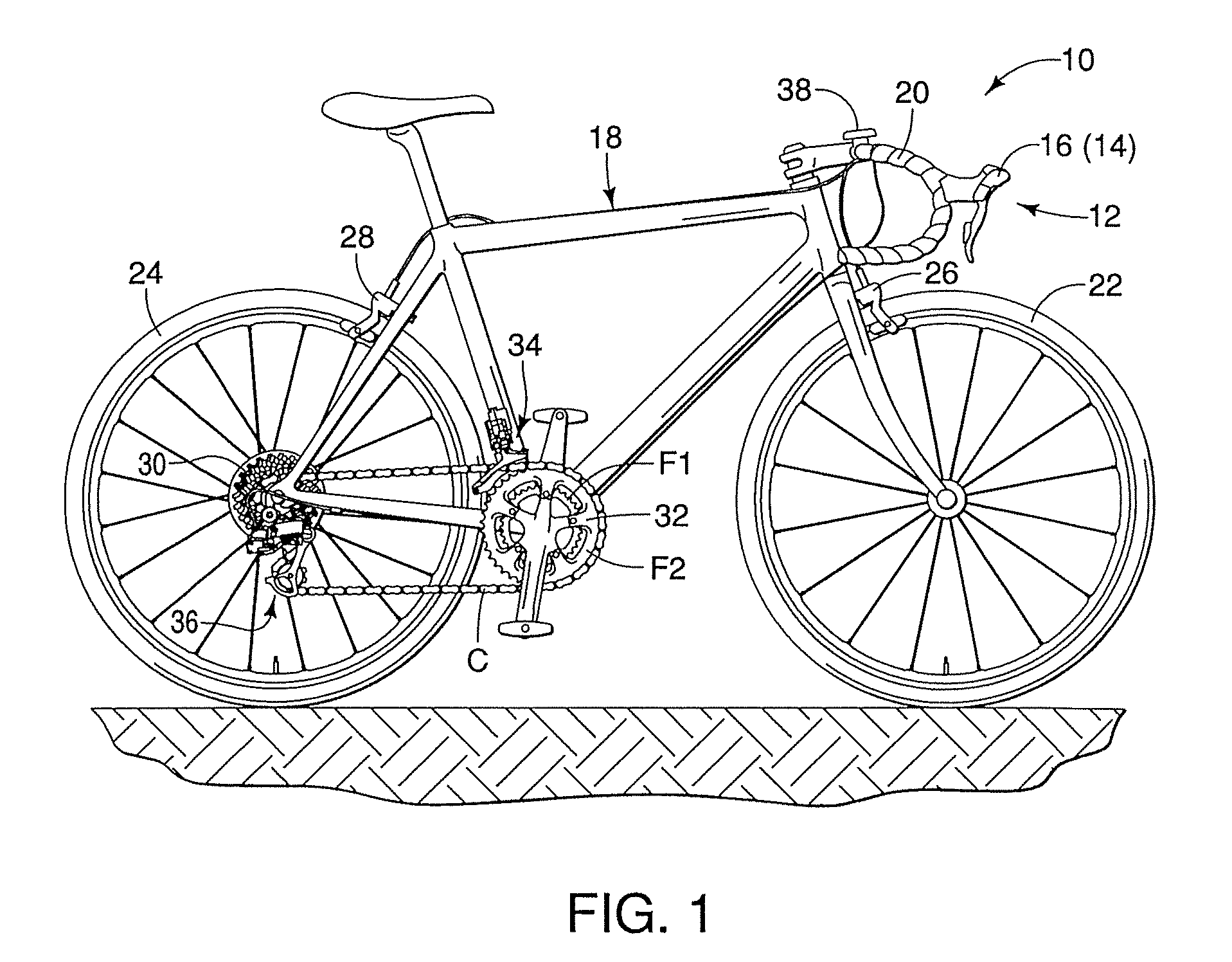 Bicycle control system having a value generating unit