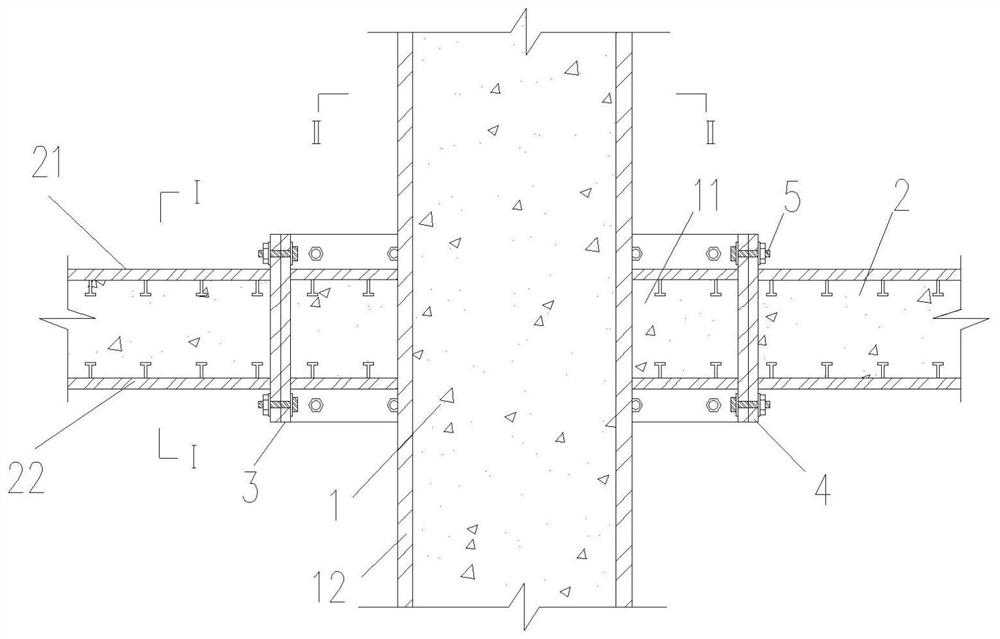 Connection and Construction Technology of Prefabricated Steel Tube Concrete Column and Sandwich Concrete Composite Slab