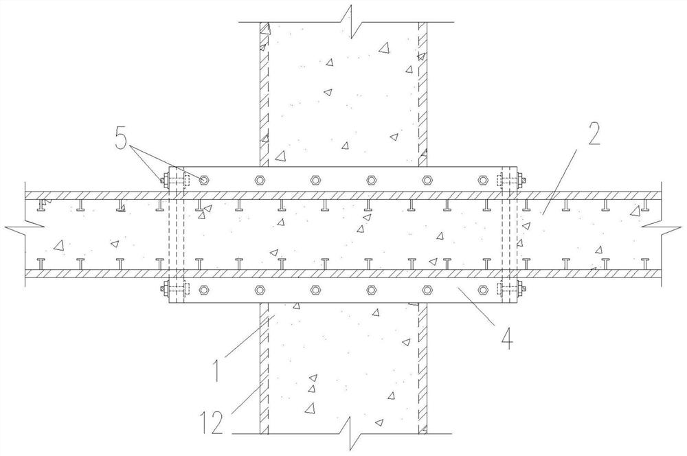 Connection and Construction Technology of Prefabricated Steel Tube Concrete Column and Sandwich Concrete Composite Slab