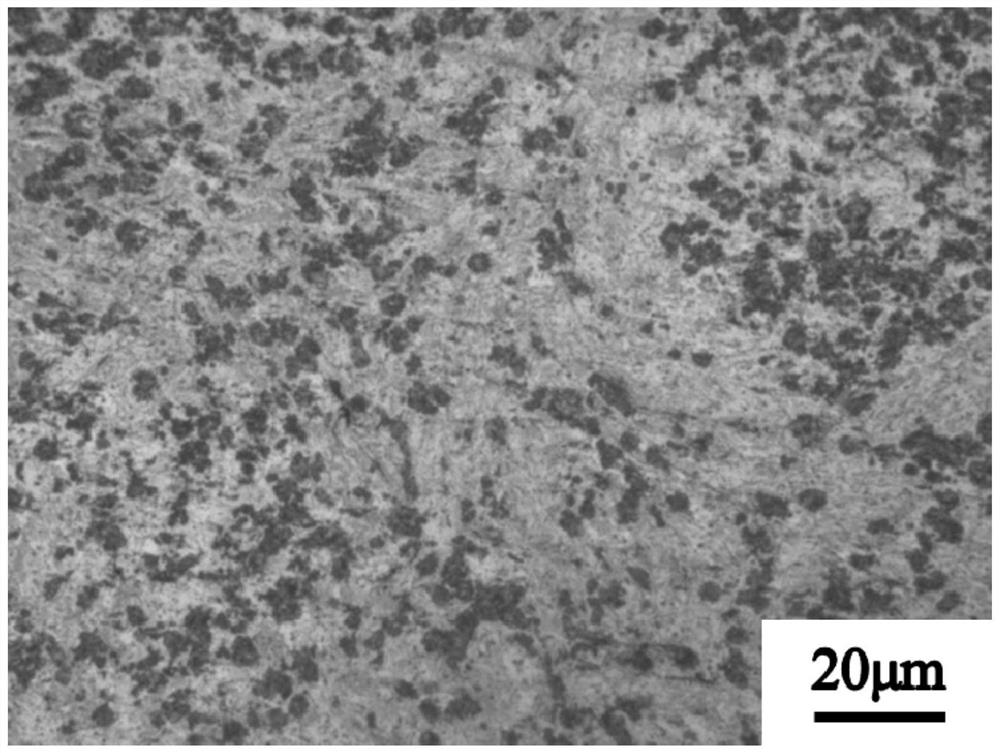 Method for preparing cluster type aluminum-based composite material from graphene reinforced aluminum-based composite material waste