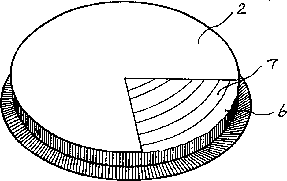 Cake box base tray, its producing method and device